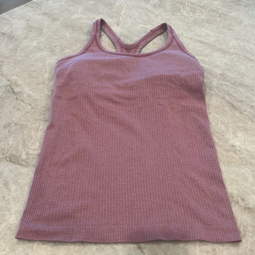 Lululemon Tank Ebb To Street Tank II Size 6 Yoga Racerback